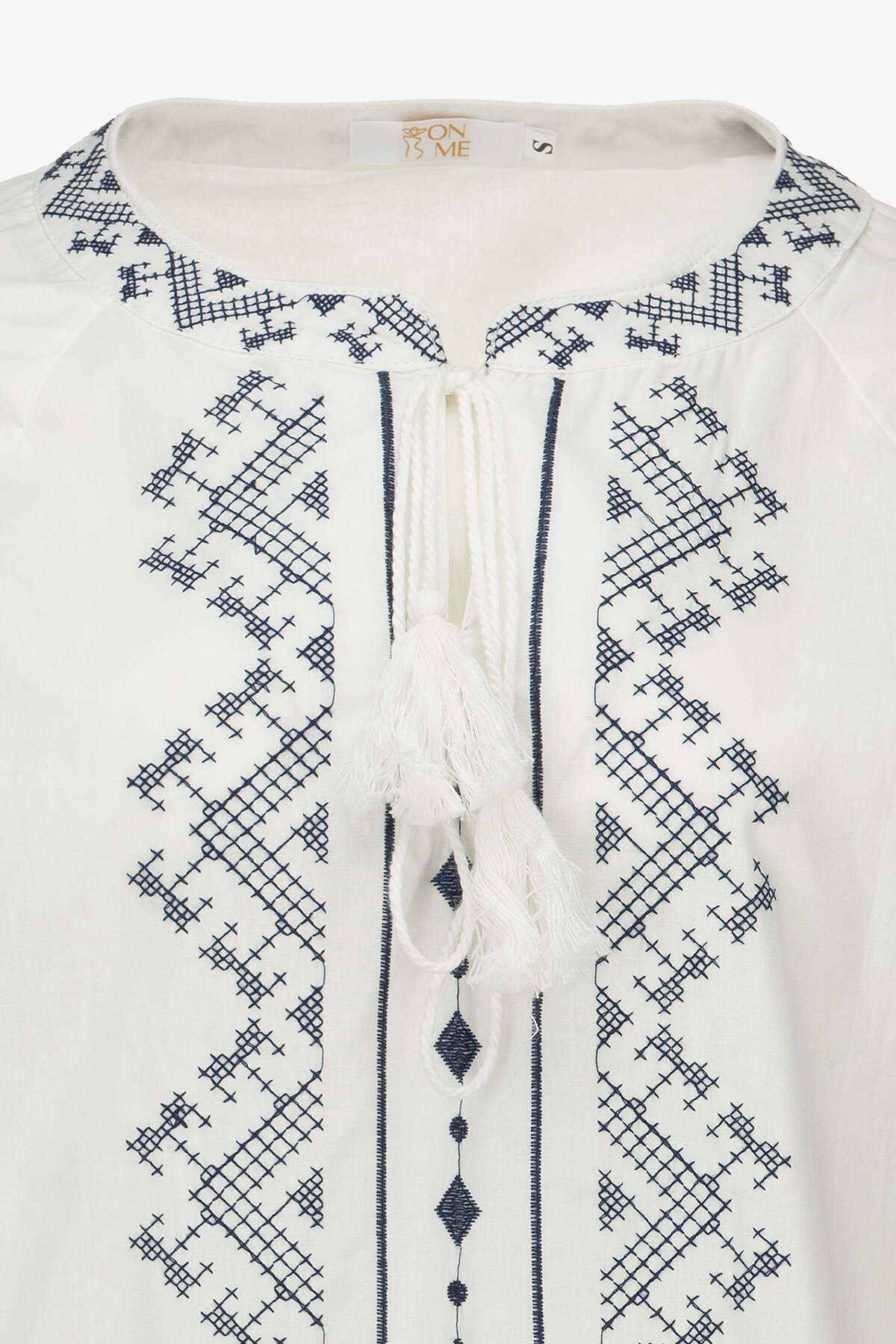 Вишиванка сорочка жіноча  2751 2XL Біло-синій  Фото №2